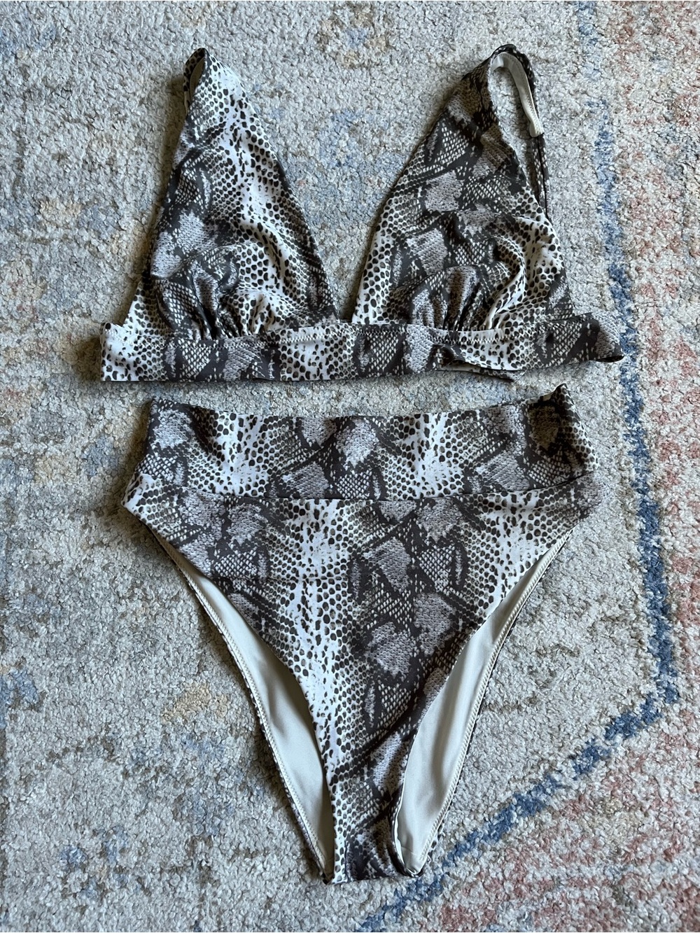Aerie Snakeskin Bikini